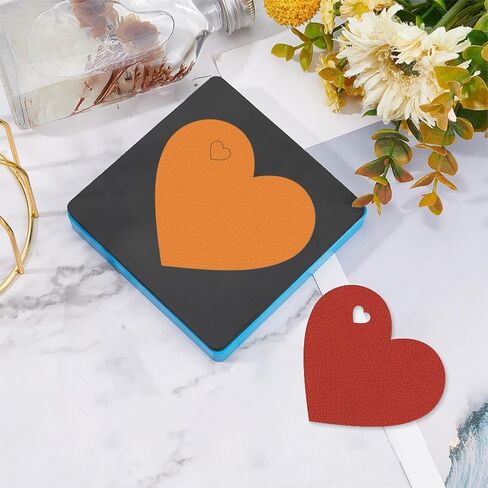 SUPERDANT Leather Dink Coaster Cutting Dies Heart Coffee Drinks Glasses Holder Die Cuts Table Decor Party Favors Leather Mat Dies for Weddings Baby Showers Bridal Showers Birthday Valentine Decor in Saudi Arabia