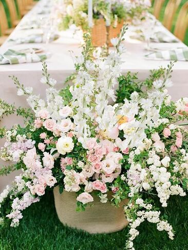 6PCS White Artificial Delphinium Flowers 33" Long Stems White Flowers Larkspur Silk Flowers for Tall Vase White Fake Flowers for Wedding Centerpieces for Home Decor Indoor (White) in Saudi Arabia