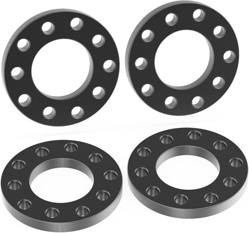 5x4.5 5x114.3 5x4.75 Universal Wheel Spacers for Ford/Jeep/Toyota/Honda/Nissan, 4PCS 1/4" (6mm) Wheel Adapters for Cherokee Liberty Wrangler Mustang Ranger Tacoma Camry Accord Civic CRV 370Z Sentra in Saudi Arabia