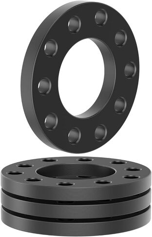 5x4.5 5x114.3 5x4.75 Universal Wheel Spacers for Ford/Jeep/Toyota/Honda/Nissan, 4PCS 1/4" (6mm) Wheel Adapters for Cherokee Liberty Wrangler Mustang Ranger Tacoma Camry Accord Civic CRV 370Z Sentra in Saudi Arabia