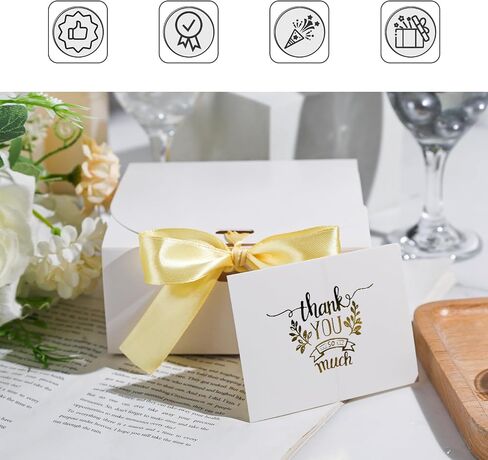 Shindel 12PCS Bridesmaid Proposal Boxes, Black Gift Boxes with Lids Kraft Paper Gift Boxes for Presents Wedding Birthday in Saudi Arabia