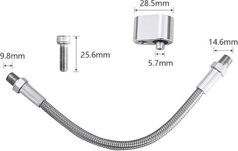 طقم خرطوم تجاوز جسم الخانق LS، أطقم خرطوم متقاطع لمنفذ التبريد/البخار، طقم خرطوم تجاوز جسم الخانق من الألومنيوم مناسب لمحركات سلسلة LS LS1 LSX LM7 LR4 LQ4 LS6 L59 LQ9 LM4 L33 in Kuwait