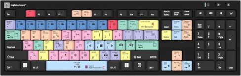 Logickeyboard Titan Wireless Backlit Keyboard for Adobe Premiere Pro - Mac in Saudi Arabia