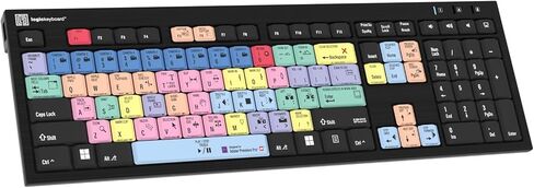 Logickeyboard Titan Wireless Backlit Keyboard for Adobe Premiere Pro - Mac in Saudi Arabia