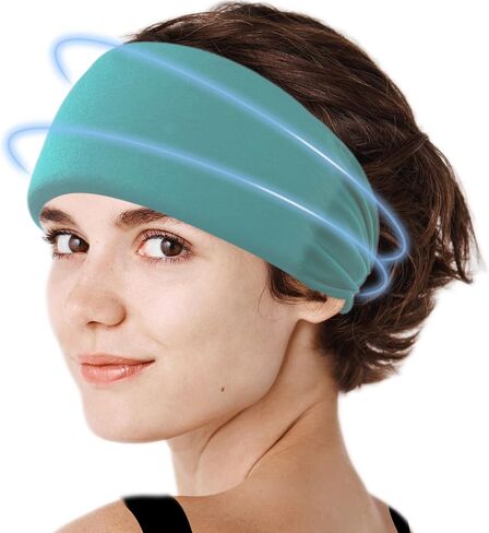Crimmy Migraine Headache Relief Cap, Cooling Gel Headband Neck Wrap Hat Mask, Soothing Ice Pack Head Face Cold Compress for Tension Stress & Hangover in Saudi Arabia