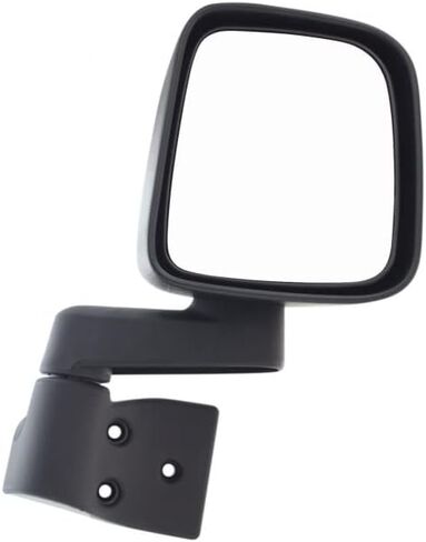 For Jeep Wrangler 2003 2004 2005 2006 Door Mirror Driver Side | Manual | Non-Heated | Textured | 55395061AD | CH1320259 in Saudi Arabia