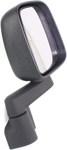 For Jeep Wrangler 2003 2004 2005 2006 Door Mirror Driver Side | Manual | Non-Heated | Textured | 55395061AD | CH1320259 in Saudi Arabia