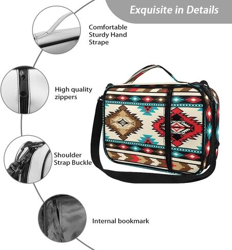 One-shoulder Slung Bible Bag with Lovely Print Girls Boys Schoolbag Women Men Handbag for Work Outdoor Use in Saudi Arabia