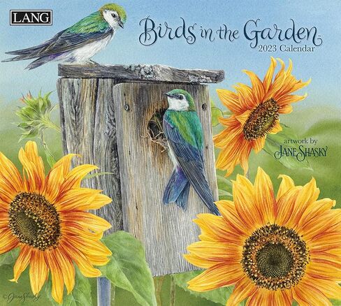 LANG BIRDS IN THE GARDEN 2023 WALL CALENDAR in Saudi Arabia