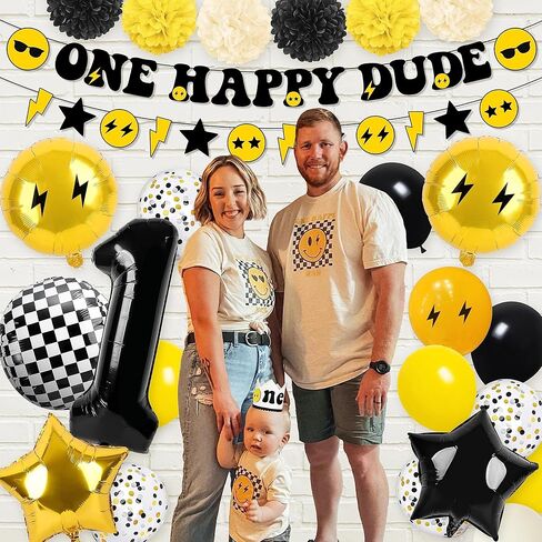 اختيارات تزيين حفلات عيد الميلاد من One Happy Dude، لوازم حفلات أعياد الميلاد الأولى، ديكورات حفلات أعياد الميلاد الأولى، فكرة حفلات أعياد الميلاد الأولى للفتيات والفتيان الصغار (اختيار-أ) in Kuwait