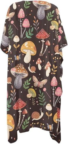 Womens Kimono Swimsuit Coverups Casual Loose Long Bathing Suit Cover Up Summer Beach Coverup in Saudi Arabia