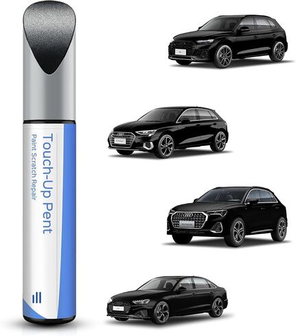 طلاء Touch Up متوافق مع رقائق Audi Exact Match وNicks Touch Up - فضي ثلجي معدني - LX7W in Kuwait