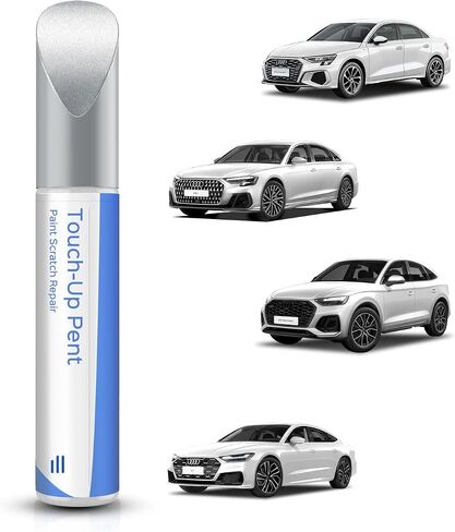 طلاء Touch Up متوافق مع رقائق Audi Exact Match وNicks Touch Up - فضي ثلجي معدني - LX7W in Kuwait