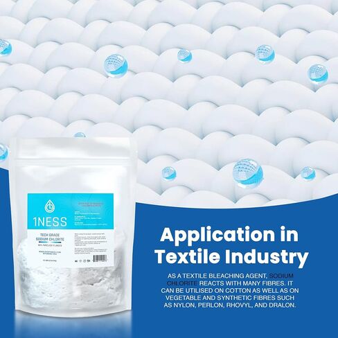 Tech Grade Sodium Chlorite 80% Flakes - Pure & Natural | (6 LBS) in Saudi Arabia