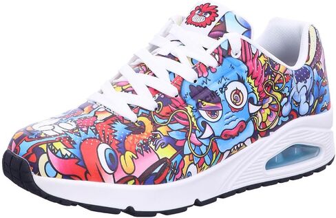 Skechers Men's Vexx: Uno-Color Doodle Sneaker in Saudi Arabia