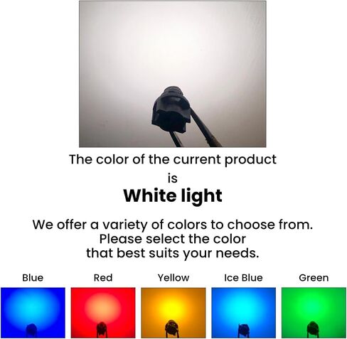 مصابيح T5 LED بيضاء 74 73 37 2721 لوحة قياس لوحة أجهزة قياس السيارة أضواء مؤشر عنقودية مع قاعدة إسفين قفل تويست T5 مقاس 3/8 بوصة 9 مم، حزمة من 10 مجموعات in Saudi Arabia