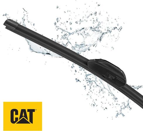 Caterpillar CAT Clarity Premium Performance All Season OEM Replacement Windshield Wiper Blades Streak-Free, Spotless, and Silent (16 Inches (1 Piece)), black in Saudi Arabia