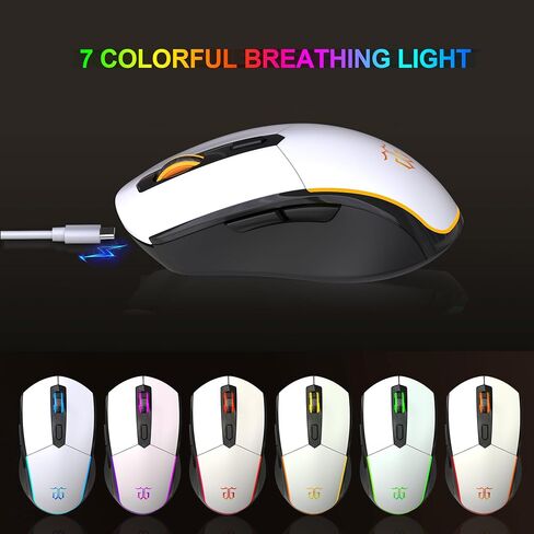 Snpurdiri 60% Wireless Gaming Keyboard and Mouse Combo, Black in Kuwait