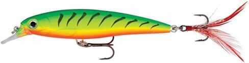 Rapala - X-Rap Angelköder - Angelzubehör mit 3D-Profil - Süßwasser Spinnköder - Schwanzfedern für zusätzliche Reize - Hergestellt in Estland in Saudi Arabia