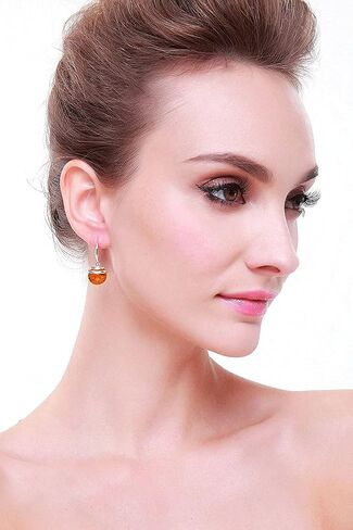 Crystal French Wire Dangle Drop Earrings in Saudi Arabia