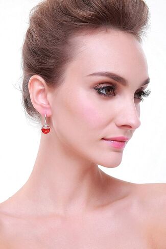 Crystal French Wire Dangle Drop Earrings in Saudi Arabia