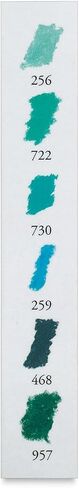 Sennelier Extra-Soft Half Pastel 6 Stick Set, Set of 6, Emerald Sea in Saudi Arabia