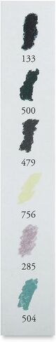 Sennelier Extra-Soft Half Pastel 6 Stick Set, Set of 6, Emerald Sea in Saudi Arabia