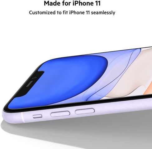 Belkin Screen Protector for Apple iPhone 11 or iPhone XR with Antimicrobial-Treated and Ion Exchange Strengthened and Included Easy Align Tray for Simple, Bubble Free Installation in Saudi Arabia