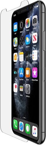 Belkin Screen Protector for Apple iPhone 11 or iPhone XR with Antimicrobial-Treated and Ion Exchange Strengthened and Included Easy Align Tray for Simple, Bubble Free Installation in Saudi Arabia