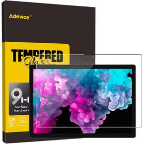 Microsoft Surface Pro 6 Screen Protector, Tempered Glass/Ultra Sensitive/Lifetime Replacement/Bubble Free, Compatible for Surface Pro 6 / Surface Pro 5 / Surface Pro 4