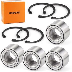 4pcs Front & Rear Wheel Bearing & Circlip for Arctic Cat ATV 250 300 350 366 400 425 450 500 650 700 1000 2005-2017 1402-027 1402-809 0423-423