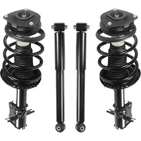 4PCS Front & Rear Struts Shock Absorbers Assembly Fit for 2007-2012 for Nissan Sentra Direct Fit 172378 172379 5639