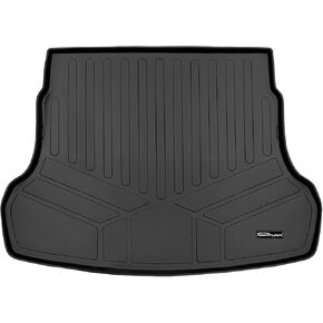 SMARTLINER All Weather Custom Fit Black Cargo Liner Mat Compatible with 2018-2023 Kia Rio (Only Fits Sedan Models)