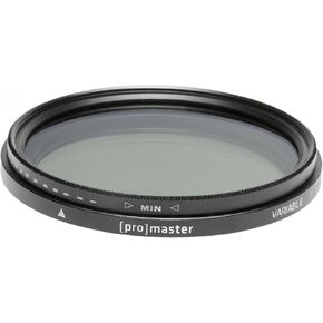 ProMaster 52mm Variable ND, Neutral Density Filter, (Model 9538)