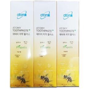 Korean Toothpaste Propolis Bees Dental Oral Care System (7.05 Oz x 3 pcs)