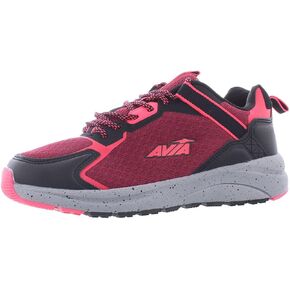 Avia Canyon Womens Trail Shoes and Walking Sneakers with Arch Support and Breathable Mesh