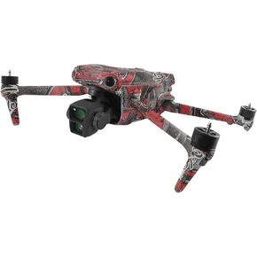 MightySkins Skin Compatible with DJI Air 3 - Puppy Fall | Protective, Durable, and Unique Vinyl Decal wrap Cover | Easy to Apply, Remove, and Change Styles