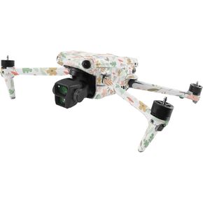 غلاف MightySkins متوافق مع DJI Air 3 - زهور محايدة | غطاء ملتف واقٍ ومتين وفريد ​​من نوعه من الفينيل | سهل التطبيق والإزالة وتغيير الأنماط