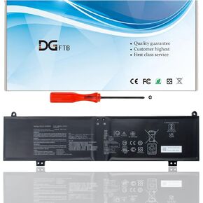 C41N2013 C41N2013-1 بطارية كمبيوتر محمول لـ Asus ROG Strix G15 G513 G513IM G17 G713 G713IM G713QM Rog Strix Scar 15 G533 G533QM G533QR 17 G733 G733ZM G15 GA503 S17 GX703 GU603HE(15.4V) 90 واط ساعي/5675 مللي أمبير)