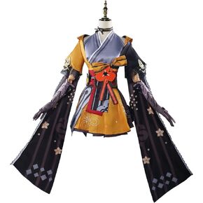 Men Women Halloween Party Dress Skirt for Genshin Impact Cosplay Costume Comic Anime Game Role Play Clothing