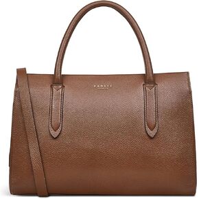 RADLEY Arlington Court Medium Satchel Bag for Women, Leather Purse, Crossbody Bag Style