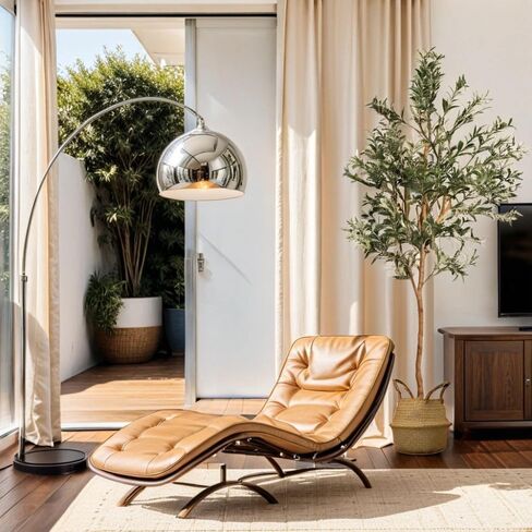 Arti Botani 6FT Artificial Olive Tree - Realistic Faux Silk Indoor Plant with Lifelike Olives, Sturdy Natural Wood Trunk - Perfect for Home & Office Decor - Includes Free Beginner's Guide eBook in Saudi Arabia