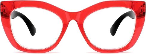 CRGATV Oversized Cateye Reading Glasses Blue Light Blocking Fashion Computer Readers for Womens in Saudi Arabia