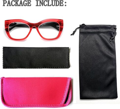 CRGATV Oversized Cateye Reading Glasses Blue Light Blocking Fashion Computer Readers for Womens in Saudi Arabia