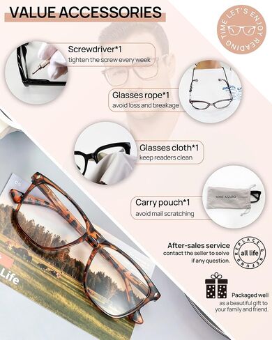 MARE AZZURO Large Reading Glasses Men Lightweight Readers 1.0 1.25 1.5 1.75 2.0 2.25 2.5 2.75 3.0 3.5 4.0 5.0 6.0 in Kuwait