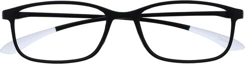 Opulize Ice Super Lightweight Reading Glasses Crystal Blue Womens Mens Spring Hinges R61-3 +1.00 in Saudi Arabia
