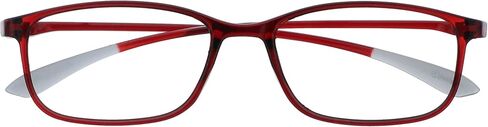 Opulize Ice Super Lightweight Reading Glasses Crystal Blue Womens Mens Spring Hinges R61-3 +1.00 in Saudi Arabia