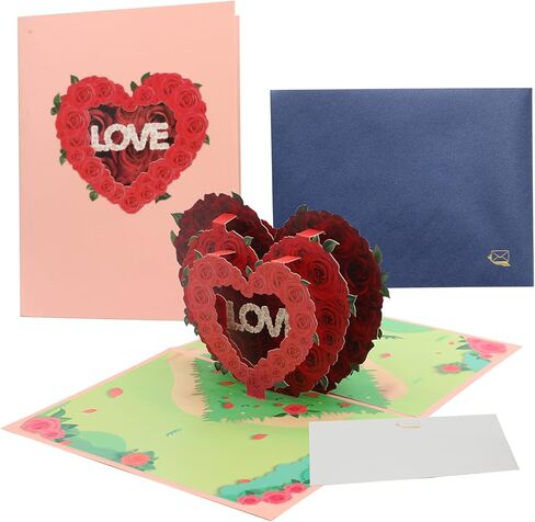 Mothers Day Card Pop Up Cards 3D Popup Cards Best Mom Ever Mother Gift Cards Paper Greeting Cards with Note Card and Envelope for Mothers Day Gifts Birthday Cards Thinking of You Mom Thank You Cards in Kuwait