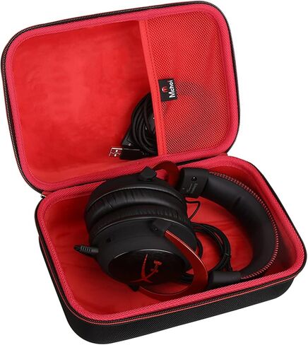 Mchoi Hard Portable Case Compatible with HyperX Cloud I II Gaming Headset KHX-HSCP-RD/KHX-H3CL/WR, CASE ONLY in Saudi Arabia