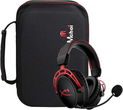 Mchoi Hard Portable Case Compatible with HyperX Cloud I II Gaming Headset KHX-HSCP-RD/KHX-H3CL/WR, CASE ONLY in Saudi Arabia